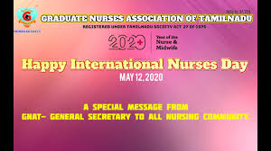 National nurses day marks the first day of national nursing week, which concludes on may 12, florence nightingale's birthday. International Nurses Day May 12 2020 Wishes By Mr Jenithan John General Secretary Gnat Youtube