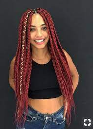African Hair Braiding Hair Braiding Ideas Braided Hairstyles For Black Women African Hairstyles Burgundy Box Braids