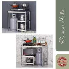 Check spelling or type a new query. Buy Stainless Steel Kitchen Stove Rack Gas Rack Rak Dapur Gas Rak Memasak Kabinet Dapur Gas Rack Rak Sebarguna 3vv Seetracker Malaysia