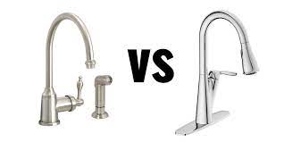 Polished chrome finishes are striking and fit with most décor styles, from vintage/period and deco to modern and contemporary. Brushed Nickel Vs Chrome Finish Which To Choose For Your Faucet Faucets Rated