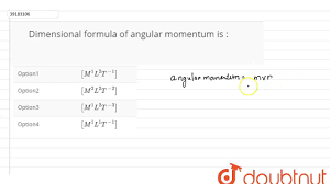 To do the sums related to the spherical mirrors, the formula used is known as mirror formula. Dimensional Formula Of Angular Momentum Is Youtube