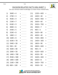 Some of the worksheets for this concept are five minute timed drill with 100, math resource studio, subtraction work 100 vertical subtraction facts, math fact fluency work, multiplication facts to 100 a, minute. Dividing By Multiples Of 10