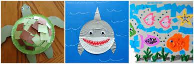 I heart crafty things is a participant in the amazon services llc associates program, an affiliate advertising program designed to provide a means for sites to earn advertising fees by advertising and linking to amazon.com. 15 Fantastic Ocean Themed Kids Crafts I Heart Crafty Things