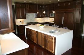 The Beautiful Waterfall Edge Kitchen Design White Kitchen Design Countertops