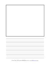 Give your child a boost using our free, printable 2nd grade writing worksheets. Primary Handwriting Paper All Kids Network
