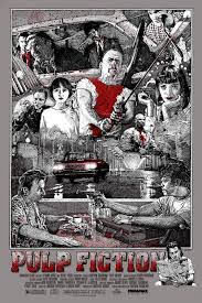🎨created by @genzoinsta #pulpfiction #quentintarantino. Pulp Fiction Fan Art Movie Poster David Welker Movie Artwork Movie Posters Movie Art