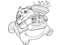 There's no denying that cats have extraordinarily unusual eyes. Hungry Meatball From 44 Cats Coloring Page Free Printable Coloring Pages For Kids