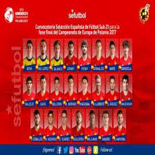 Kitts and nevis (1) sudan (1) suriname (3) sweden (16) tournament u20 women's world cup u17 women's world cup u21 national team friendlies. Spain U21 Squad For European Championship In Poland Troll Football