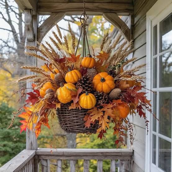 Small Space Fall Decorating