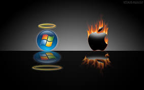 Apple Vs Microsoft Microsoft Wallpaper Mac Vs Pc Apple Wallpaper