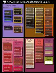 Softap Pigment Color Chart