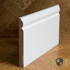 And if you want to build a wood deck skirting, it is a great option. Torus Skirting Board Mdf White Primed Prestige Wood Flooring Supplier
