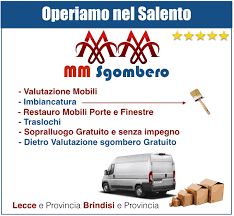 Sgomberiamo in 24 ore dalla chiamata chiamando al numero pronto intervento 339 12 11 689. Sgomberi Cantine Lecce Gratis Ritiro Mobili Usati