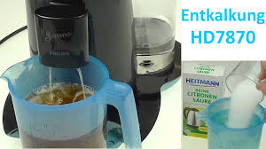 Commencez par remplir le réservoir à moitié j ai fouttu en l air ma senseo précédente a force de la detartrer au vinaigre blanc. Richtig Entkalken Und Reinigen Philips Senseo Hd7870 Twist Kaffeepadmaschine Youtube