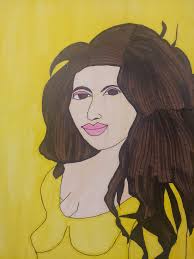 I made dis drawing of Selena Quintan. i hope you like it.