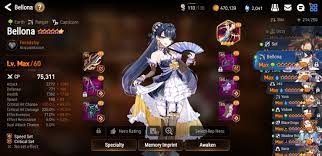 Bellona mains i sumon thee! Rate/Advice my Bellona : r/EpicSeven