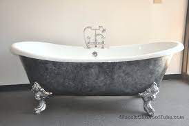Hot promotions in clawfoot tub on aliexpress: 71 Cast Iron Double Ended Slipper Clawfoot Tub W Imperial Feet Classic Clawfoot Tub