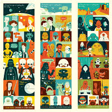 A Long Time Ago In A Galaxy Far Far Away Google Easter Egg Artist Dave Perillo Full Set Of Star Wars Trilogy Poster Art Love These Gonna Google This Artist T Star Wars Trilogy Poster Star Wars Love Star Wars Art