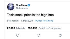 Twitter thought i got hacked & locked my account haha. Elon Musk Twittert Wieder Tesla Aktie Bricht Ein Computer Bild