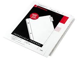 Larger tabs hold more information for more detailed labeling. Wilson Jones 55209 Oversized Reinforced Insertable Index Clear 8 Tab 9 1 4 X 11 White Newegg Com