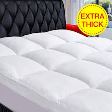 Top 10 Best Pillow Top Mattress Pads In 2020 Reviews Best10az Pillow Top Mattress Pad Queen Mattress Topper Cooling Mattress Pad