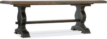 Athos dining table by paolo piva for b and b italia chrome and dark brown oak. Hooker Furniture Dining Room Bandera 86in Table W 2 18in Leaves 5960 75200 Brn
