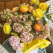 Our starting size is a lavish tabletop bouquet in a ceramic vase, priced at $75.00 and featuring the seasonal blooms of your choice, arranged with our signature style. Berkeley Florist Local Flower Delivery By Freshly Cut Florist
