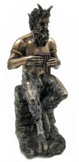 Bronzed Finish Pan Faun Statue Greek Mythology Greek Mythology Gods Greek Mythology Greek And Roman Mythology