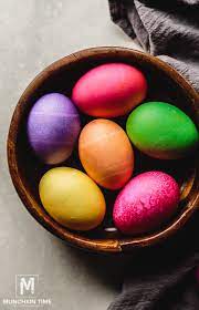 How To Dye Eggs With Food Coloring Using Instant Pot Cook And Color Easter Eggs At The Same Time This Easy Easter Recipes Easter Egg Dye Coloring Easter Eggs