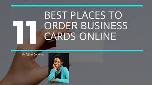 Our free business cards creator uses a simple 6 step process with helpful tips provided throughout. 11 Best Places To Order Business Cards Online Youtube