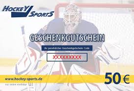 Jetzt den aktuellen vorlagen.de gutschein sichern & beim einkauf richtig sparen! Geschenkgutschein 50 Euro Gutscheine Hockey Sports De