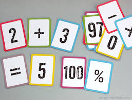 Para ello puedes descargártelos del material adjunto, pero si no puedes los puedes fabricar en un folio. 20 Juegos Educativos Para Aprender Matematicas Pequeocio