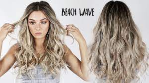 Using sea salt spray and a curling iron. Aveda How To Curling Iron Beachy Waves Tutorial With Jessica Howell Youtube