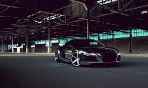 Though there may be slight variations in paints of different companies, in general, gloss percentage is low. Wallpaper Audi R8 Chrome Cw 5 Matte Black Black Side View Hd Widescreen High Definition Fullscreen