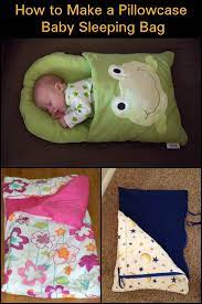 Pillowcase Baby Sleeping Bag Craft Projects For Every Fan Baby Boy Blankets Diy Baby Blanket Diy Baby Sleeping Bag