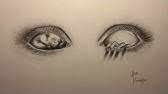 Draw eye and mouth details. How To Draw Demon Eyes Tutorial Youtube
