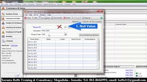 peachtree complete 4 modifying deleting chart of accounts af somali