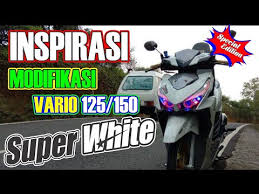 Kunjungi dealer honda di jakarta timur untuk mendapatkan penawaran terbaik. Modifikasi Vario 125 Babylook Vario 125 150 Warna Putih By Tukang Skotlet