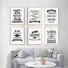 Print funny quotes to decorate your living room, kitchen, bathroom, bedroom, and workspace. Inspirational Motivational Quote Prints Posters Funny Framed Wall Art Home Decor Art Posters Art