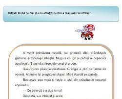 Ministerul educatiei a facut publice noile modele de subiecte pentru evaluarea nationala 2021. Evaluarea Nationala 2015 Subiecte Clasa Ii Limba Romana Citit Suntparinte Ro