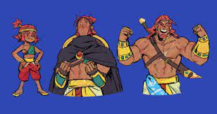 go around and around — Ganon is just a himbo pokemon that evolves and...