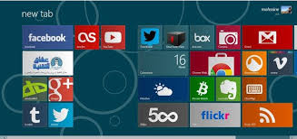 تحويل علامة تبويب جديدة بمصتفح كروم شبيه لمترو ويندوز 8 مع الملحق new metrotab start screen turn ons