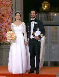 The Most Recent Wedding Dress To Be Worn By A Member Of The Swedish Royal Family Was Princess Sofia Royal Wedding Dress Wedding Dresses October Wedding Dresses