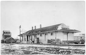 Missouri Kansas And Texas Railroad Depot Green Ridge Missouri 1910 Shs Of Mo Columbia Photo Collection 2002 0150 Green Ridge Missouri Photo