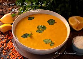 Veloute De Lentilles Corail Dhal A L Indienne Le Monde Culinaire De Samia Bouchenafa Recette Veloute Lentilles Corail Lentilles Corail Veloute De Lentilles