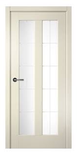 Sarto Galant 7024 Interior Door Ivory Satin Glass Pintu Kayu Kayu