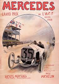 1908 French Grand Prix Repinned From Pinterest Com Mercedesbenz Vintage Racing Poster Racing Posters Vintage Posters