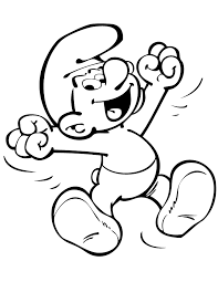 48 the smurfs pictures to print and color. Printable Smurf Pictures Coloring Home