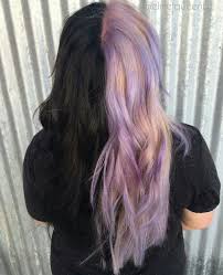 Love This Color On Different Sides Aesthetic Hair Dyed Hair Hair Dye Colors