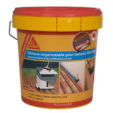 Impermeabilisant Sika Sikagard 4 L Terre Cuite Terre Cuite Fibre Ciment Toiture Terrasse